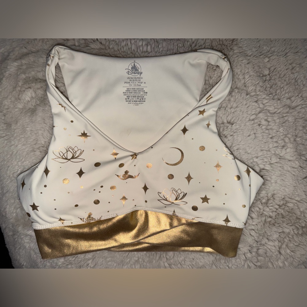 Disney Cream and Gold Celestial Top